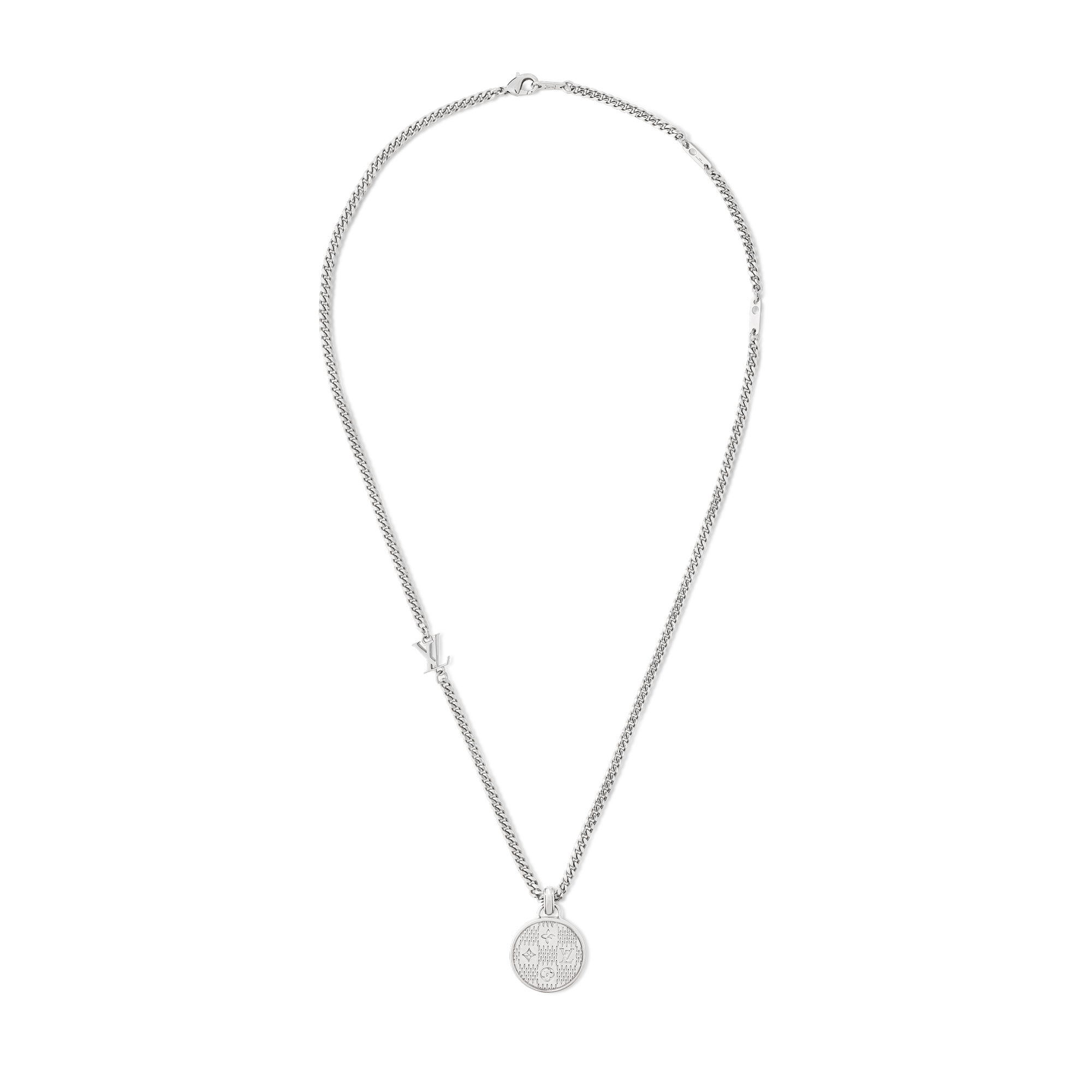 【シンプルの中に個性を】LV Damier Staples ペンダント Damier Staples Pendant S00 - Fashion Jewelry | LOUIS VUITTON